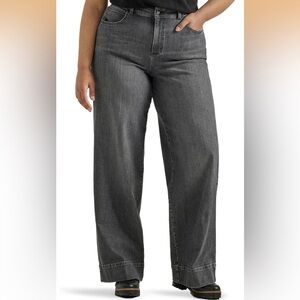 Lee Women's Charcoal Flare Jeans